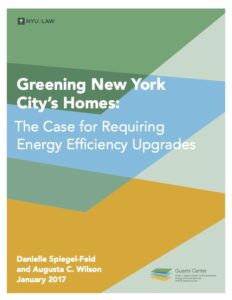 Greening New York City’s Homes: The Case For Requiring Energy Efficiency Upgrades