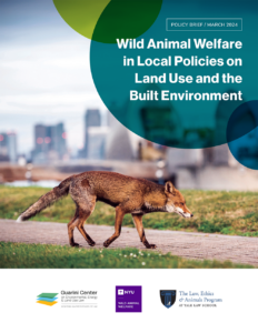 Wild Animal Welfare in Local Policies on Land Use and the Built Environment